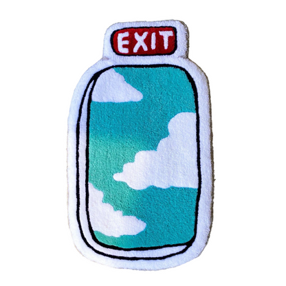 Plane Exit Rug