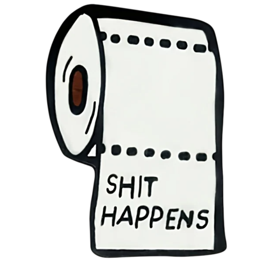 Shit Happens Toilet Paper Rug