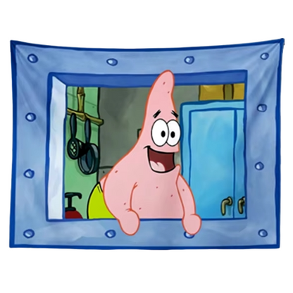 Spongebob Krusty Krab Window Banner