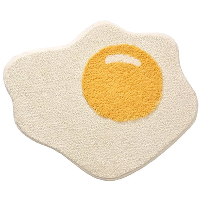 Sunny Side Up Egg Rug