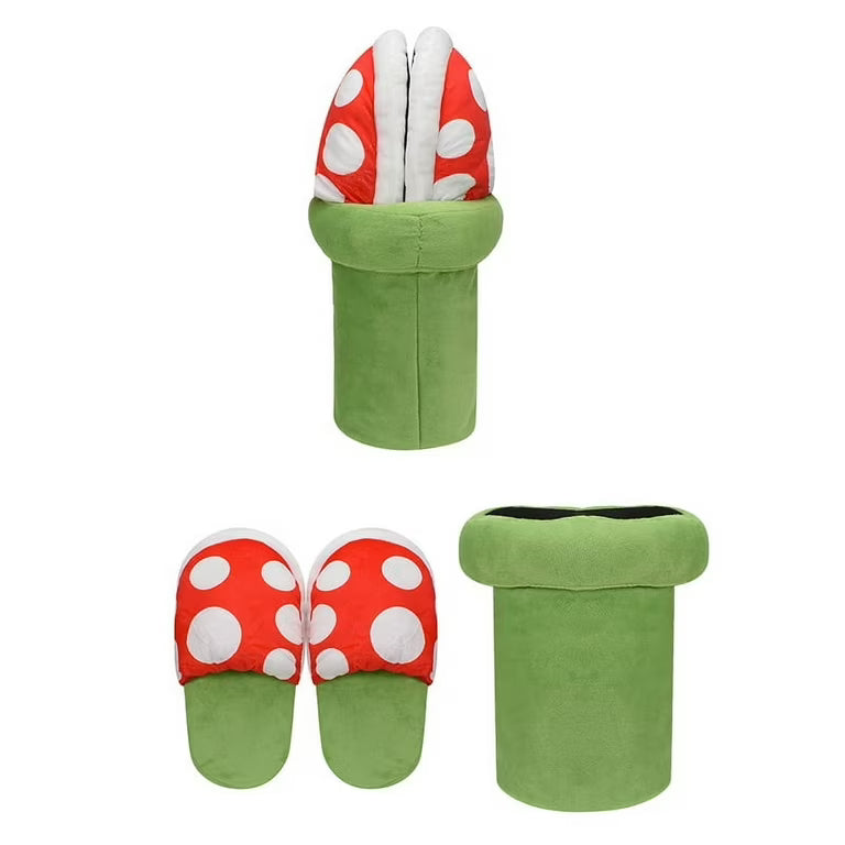 Super Mario Piranha Plant Slippers