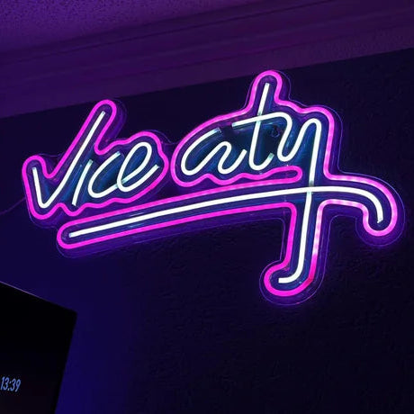 Vice City Neon Sign