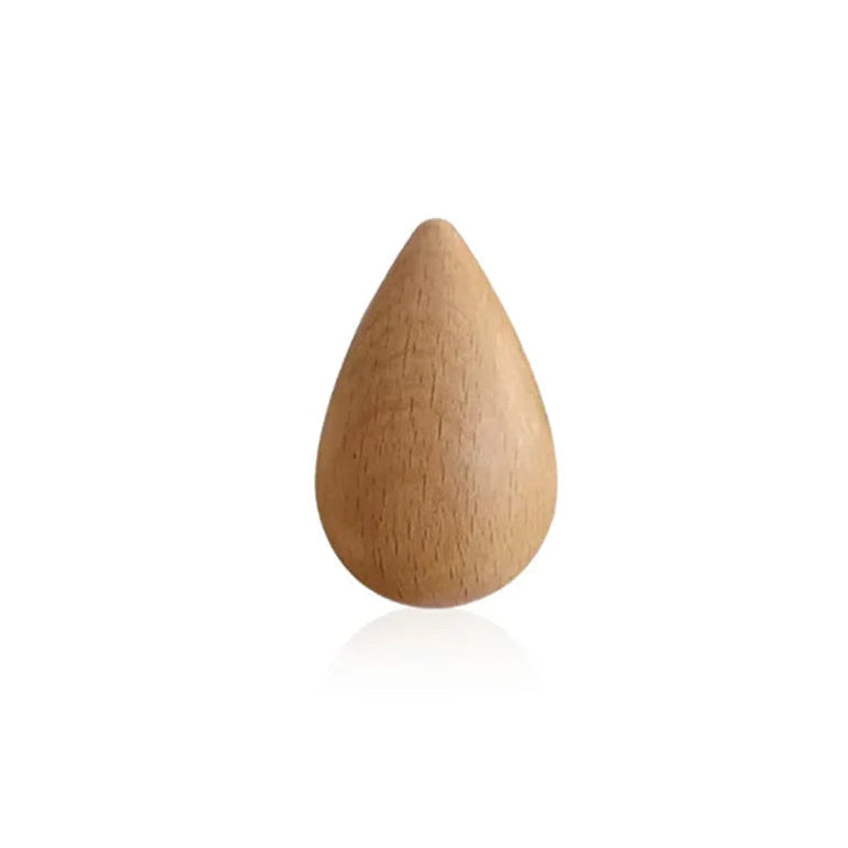 Natural Wood Rain Drop Hanger