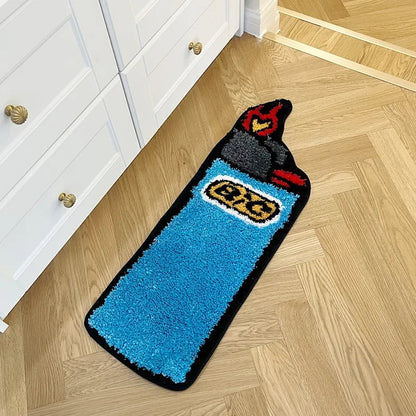 Bic Lighter Rug