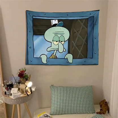 Spongebob Krusty Krab Window Banner