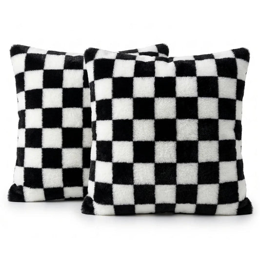 Checkerboard Pillow Cover