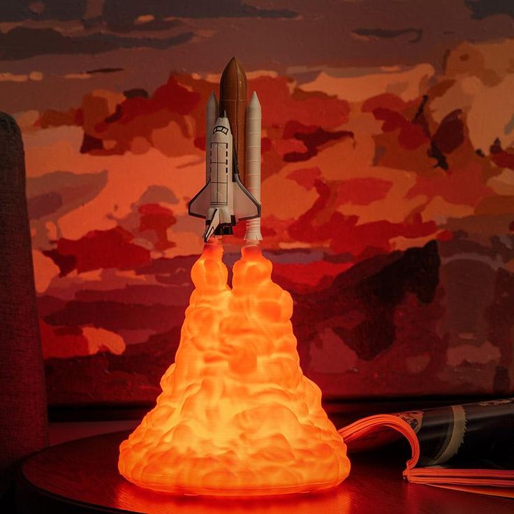 Rocket Lamp