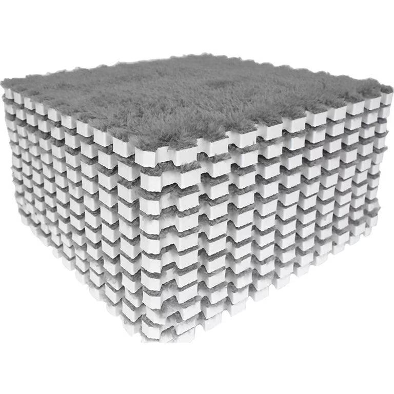 Plush Puzzle Foam Mat