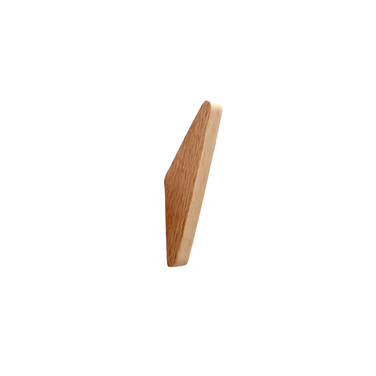 Angular Solid Wooden Wall Hanger