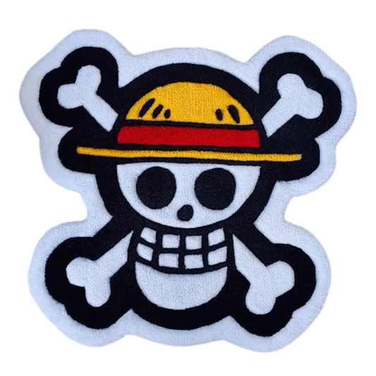 One Piece Jolly Roger Rug