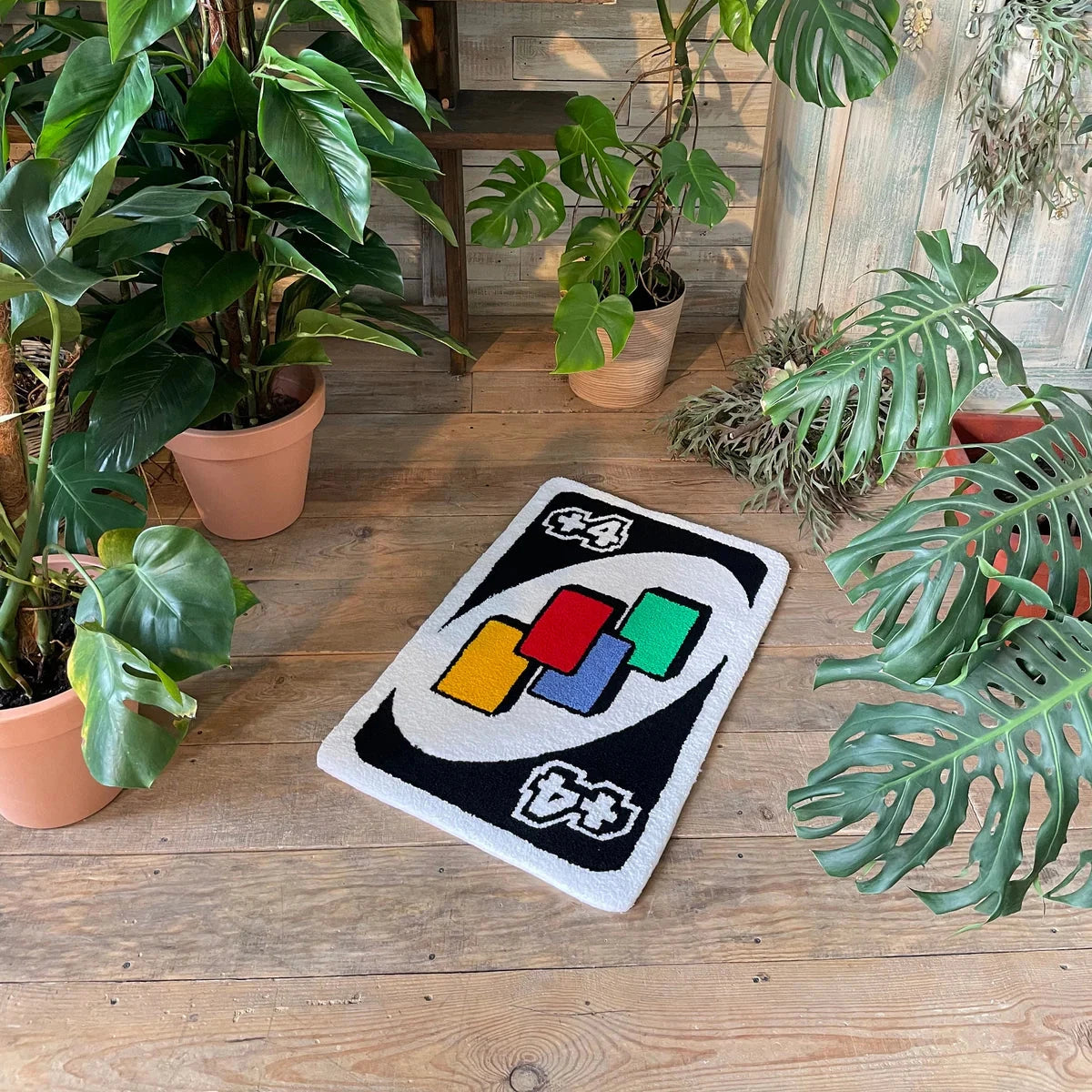 UNO +4 Card Rug