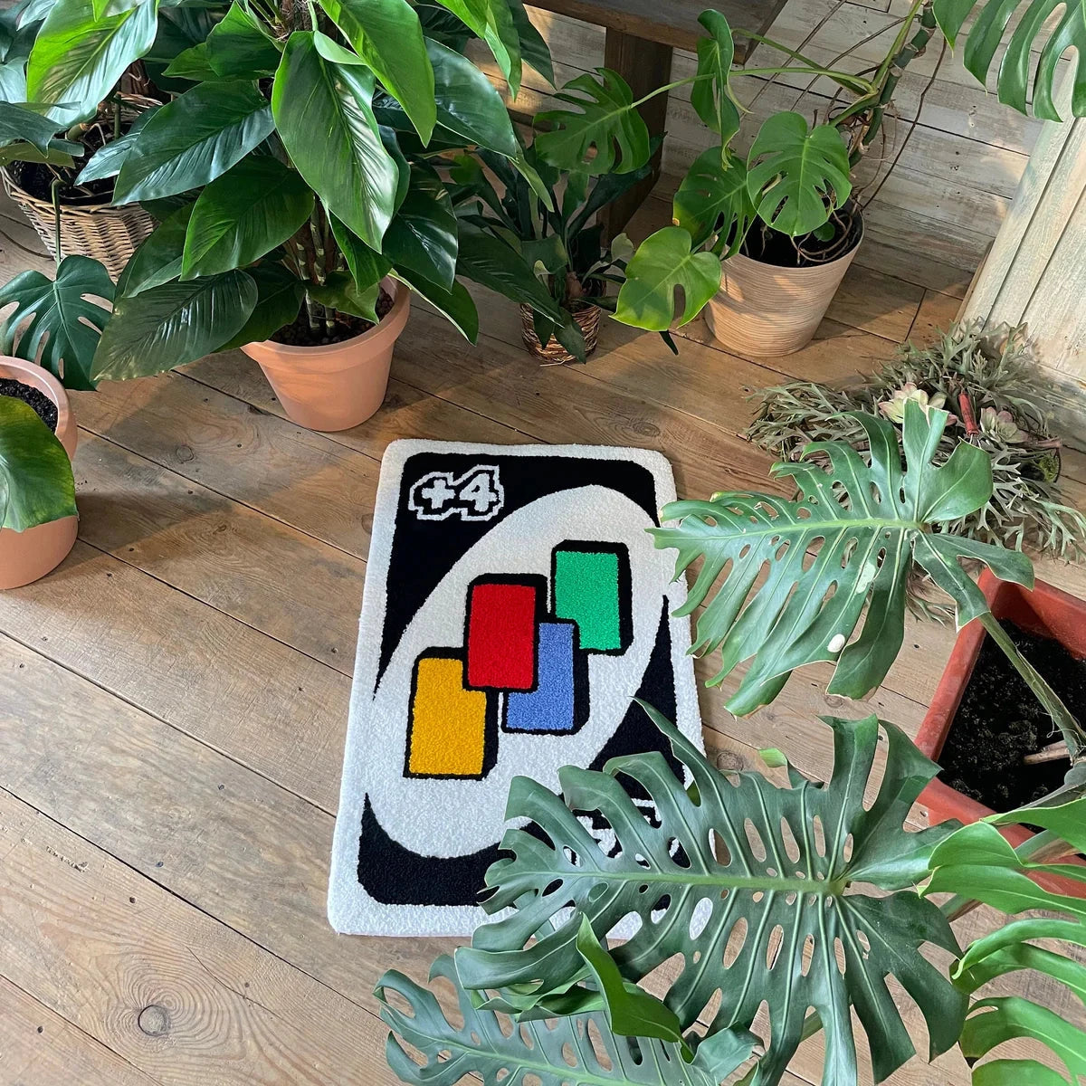 UNO +4 Card Rug