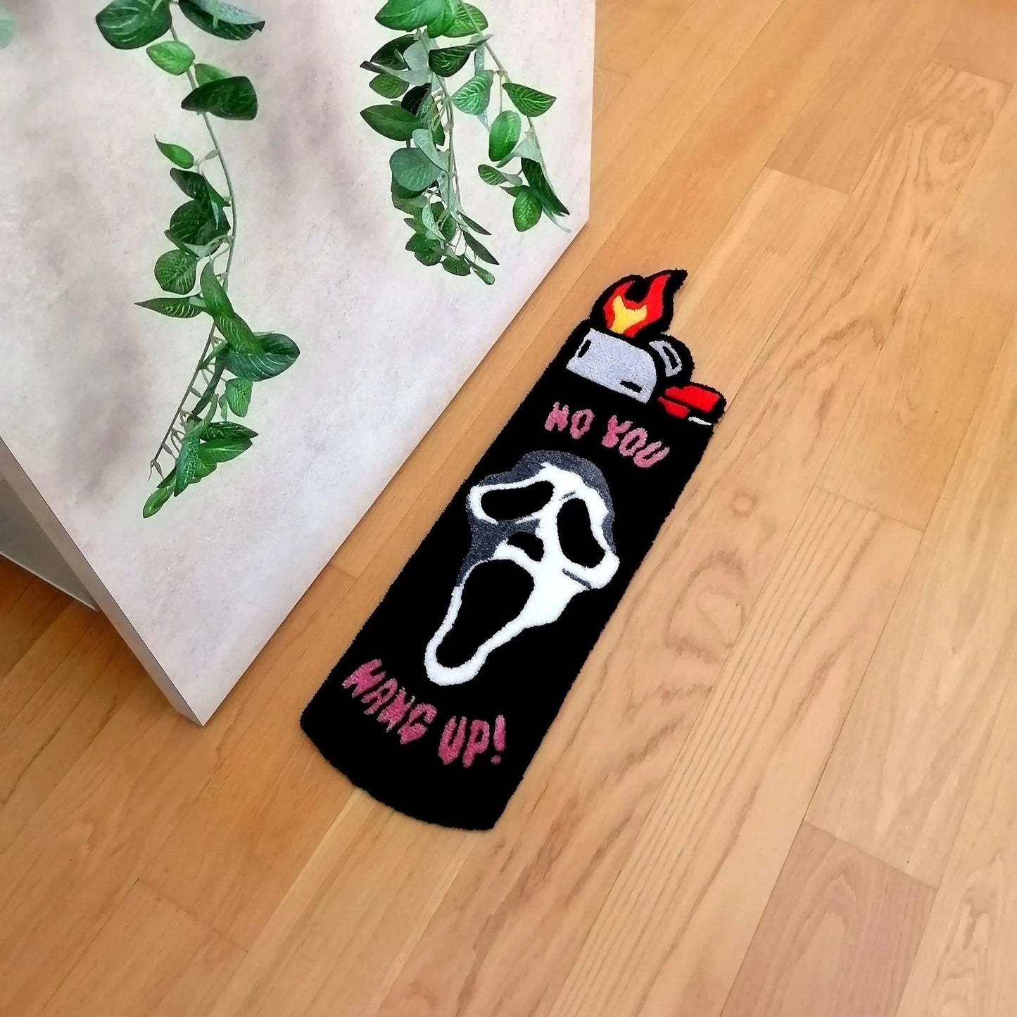 Ghost Face Lighter Rug