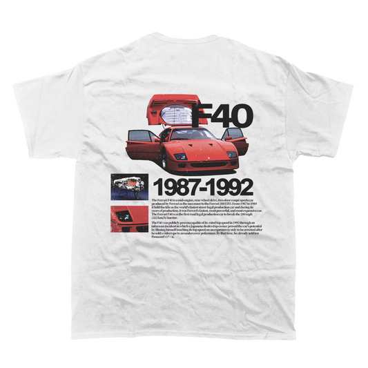 Ferrari F40 Tee