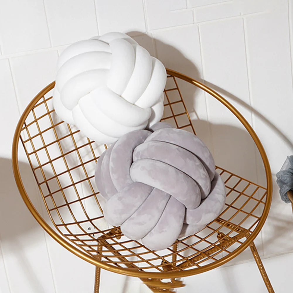 Knotted Ball Pillow