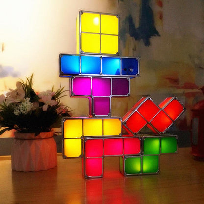 Tetris Lamp