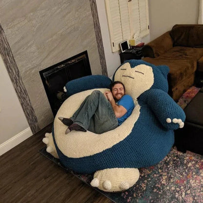 Giant Snorlax Plush Case