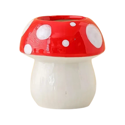 Mushroom Ceramic Pot