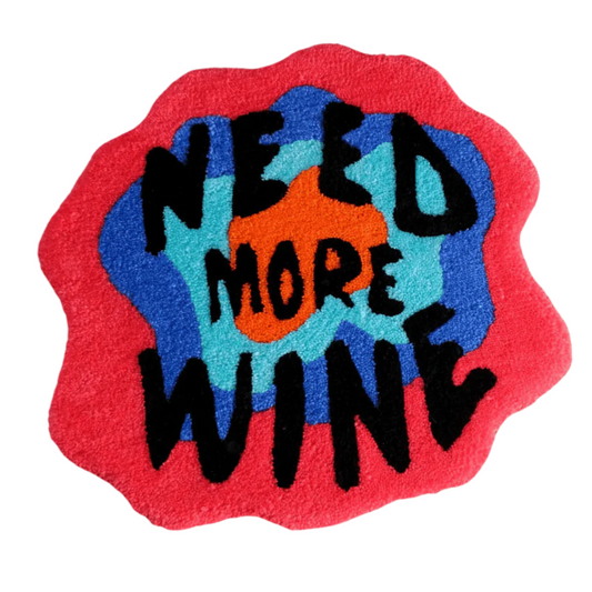 Need More Wine Rug