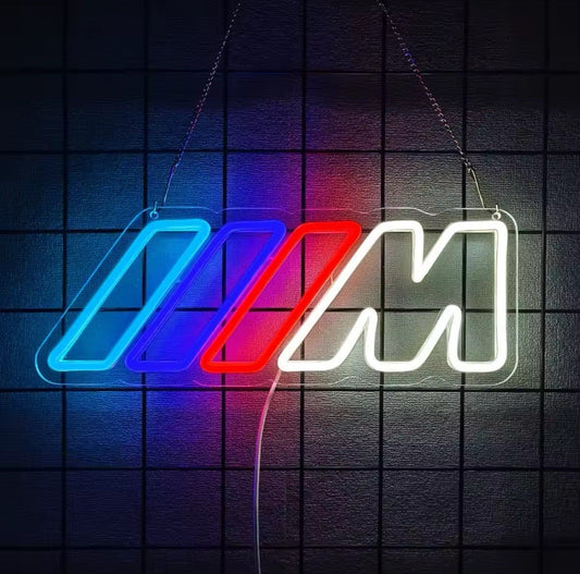 BMW M Logo Neon Sign