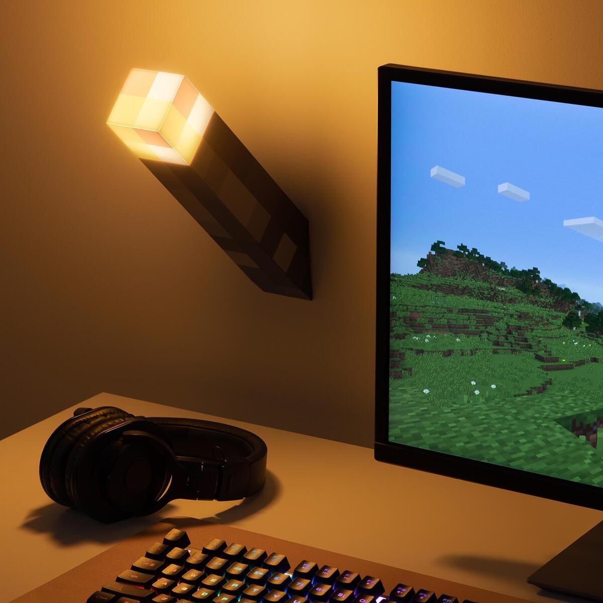 Minecraft Torch Lamp