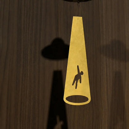 UFO Spacecraft Wind Chime