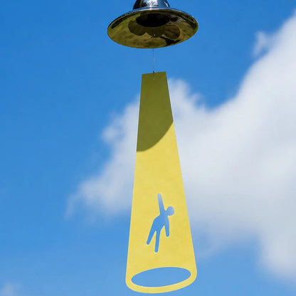 UFO Spacecraft Wind Chime