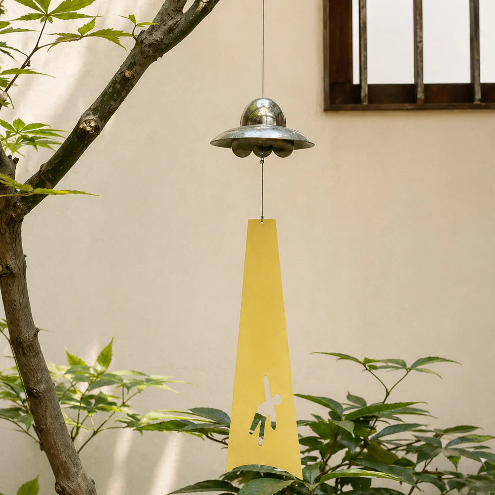UFO Spacecraft Wind Chime